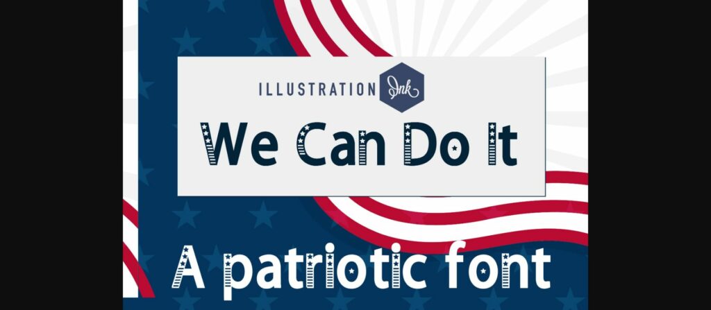 We Can Do It Font Poster 3