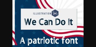 We Can Do It Font Poster 1