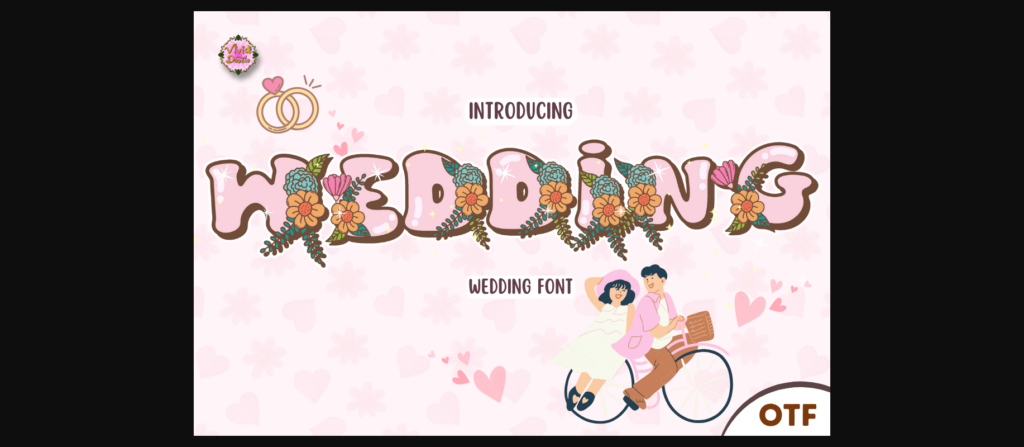 Wedding Font Poster 1