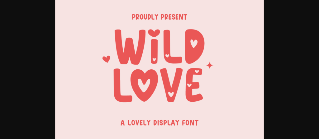 Wild Love Font Poster 3