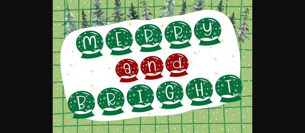 Xmas Vibes Font Poster 4