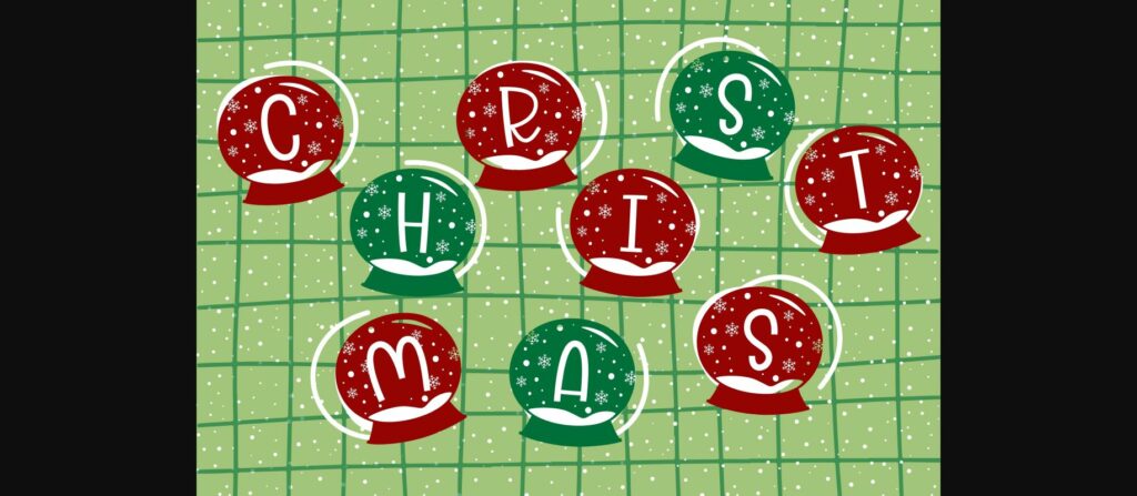 Xmas Vibes Font Poster 5