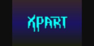 Xpart Font Poster 1