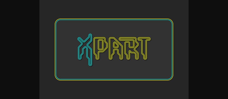 Xpart Font Poster 10