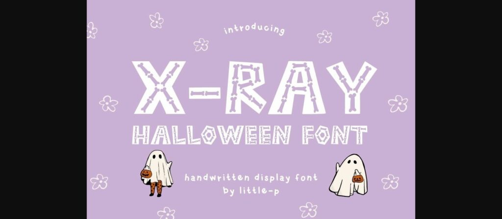 X-ray Font Poster 3