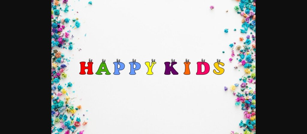 Happykids Font Poster 3