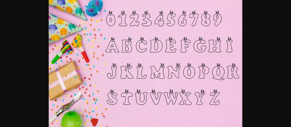 Happykids Font Poster 4