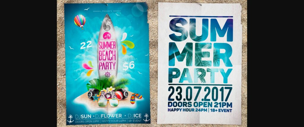 2 Poster & Textures Mockups Poster 9