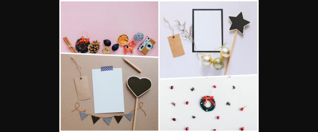 20 Holiday Flat Lay Items Poster 5