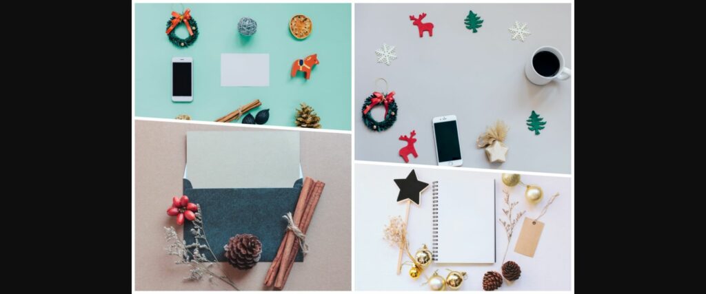 20 Holiday Flat Lay Items Poster 7