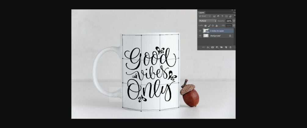 Autumn Fall Minimal Coffee Mug Mockup Poster 7