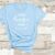 Baby Blue Bella Canvas 3001 Tee Mockup