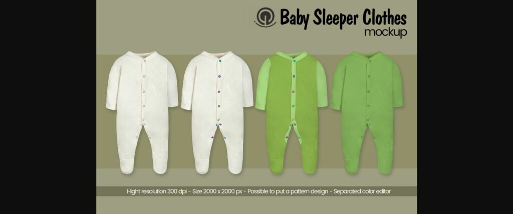 Baby Sleeper Mockup Poster 1