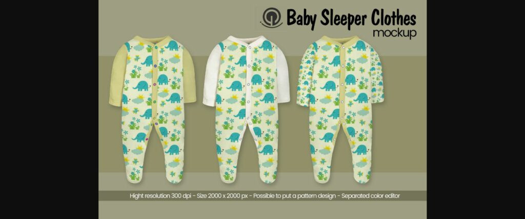 Baby Sleeper Mockup Poster 5