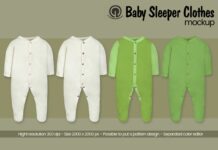 Baby Sleeper Mockup Poster 1