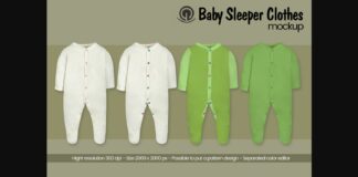 Baby Sleeper Mockup Poster 1