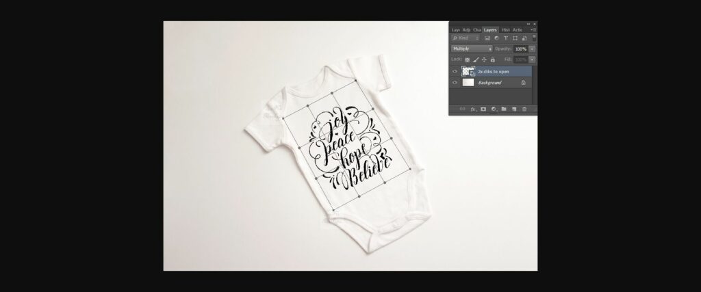 Baby Suit Bodysuit Growsuit Mockup Poster 4