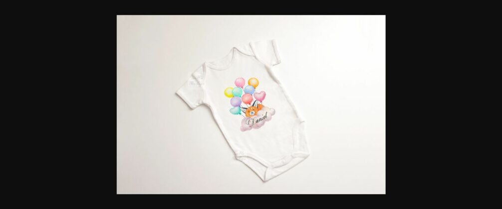 Baby Suit Bodysuit Growsuit Mockup Poster 5