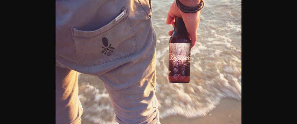 Beach Beer Style Mockup Poster 1