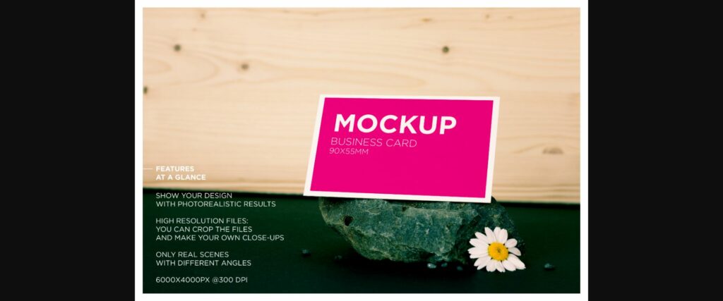 Beauty Business Card Mockup Poster 7