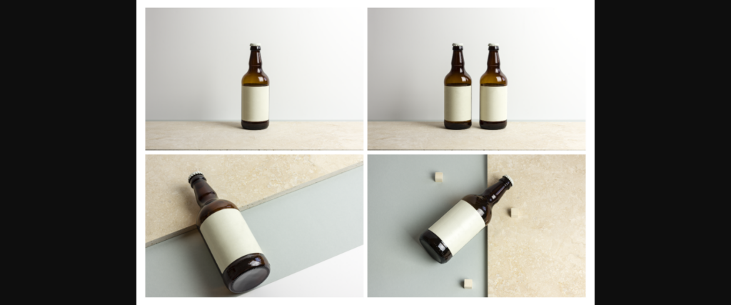 Beer Bottle Mockup / Real Scenes Poster 7