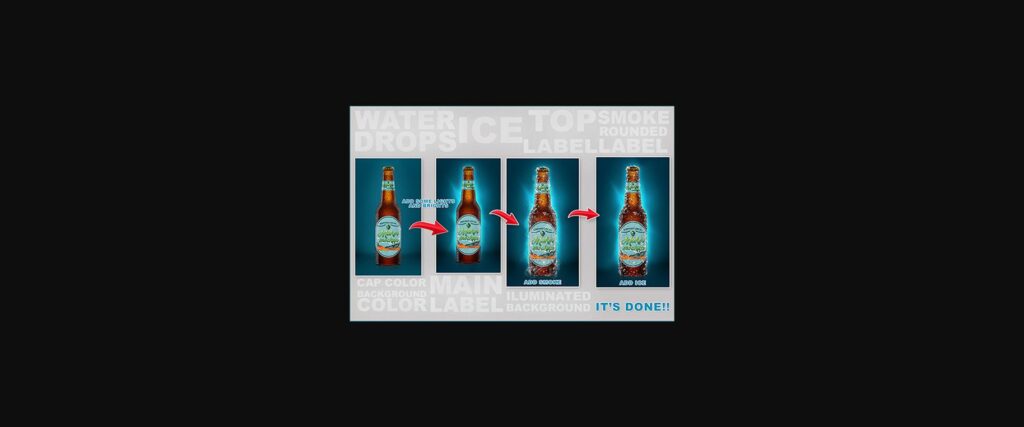 Beer Bottle Mockup Poster 8