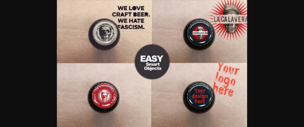 Beer Cap | Logo Mockup Poster 4