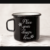 Black Metal Enamel Mug Mockup