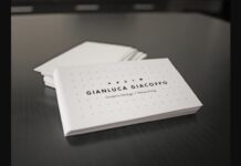 Bundle Business Card Mock-up Poster 1