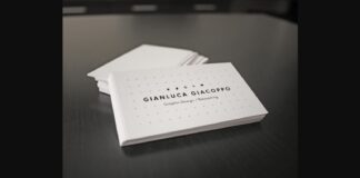 Bundle Business Card Mock-up Poster 1