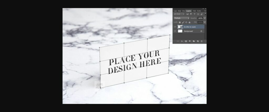 Business Visit Card Modern Mockup Poster 4