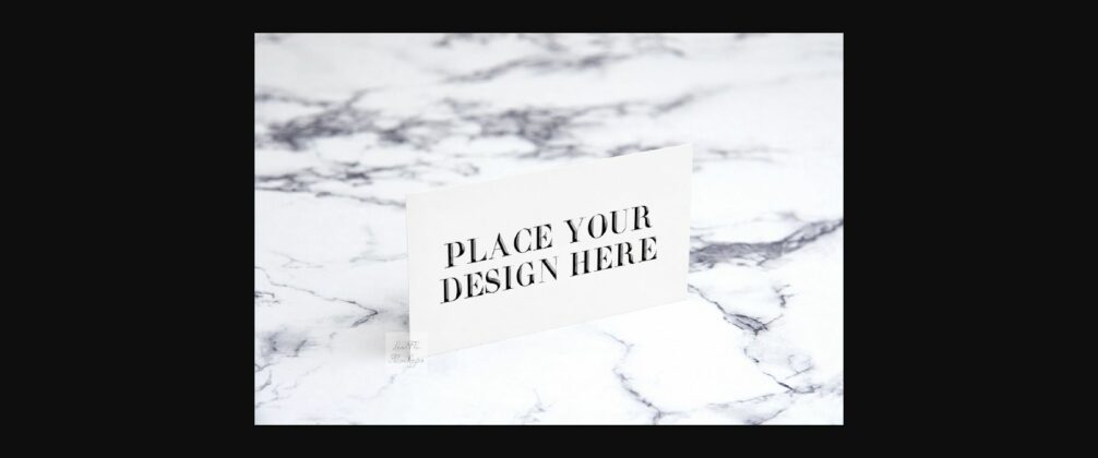 Business Visit Card Modern Mockup Poster 1