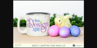 Campfire Mug Mock Up for Easter Poster 1