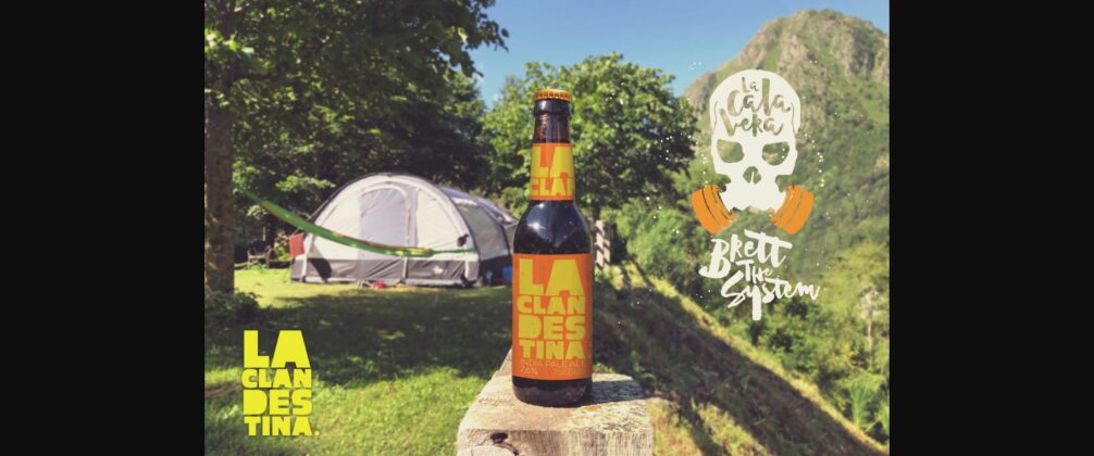 Camping Beer Mockup Poster 1