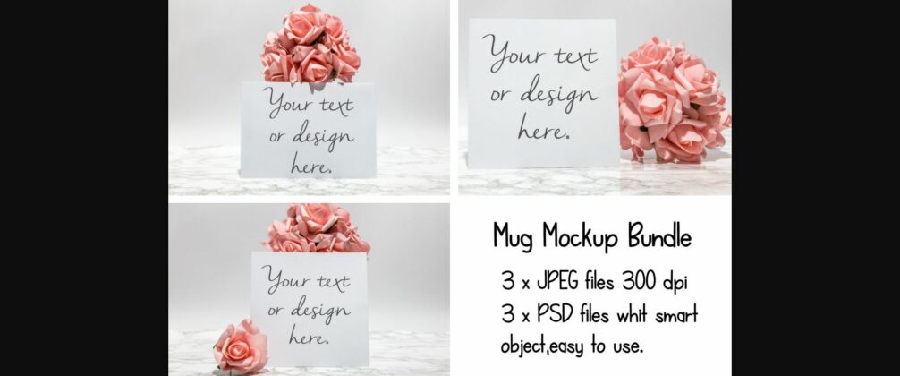 Card Mockup Bundle Poster 1