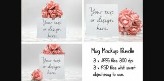 Card Mockup Bundle Poster 1