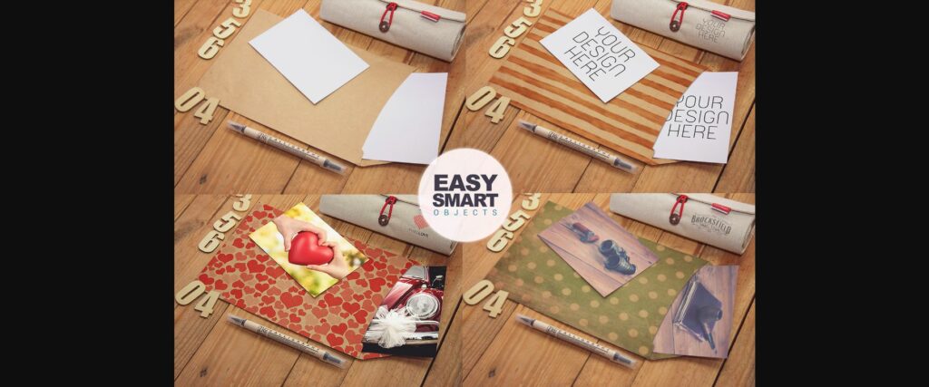 Catalog Envelope Zoom | Sketch Mockup Poster 4