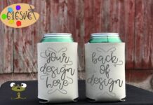 Champagne Can Cooler Mockup Poster 1