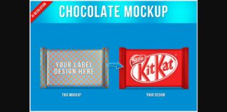 Chocolate Mockup Poster 1