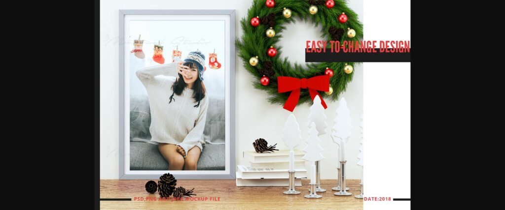 Christmas Frame Mockup Bundle Volume 01 Poster 5