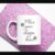 Coffee Mug Mockup Pink Glitter Flatlay