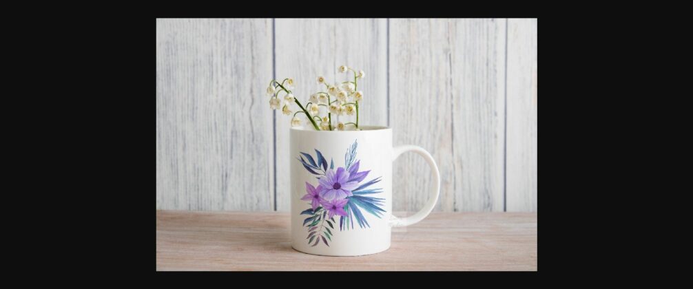 Coffee Mug Mockup Rustic Spring Photo Poster 5