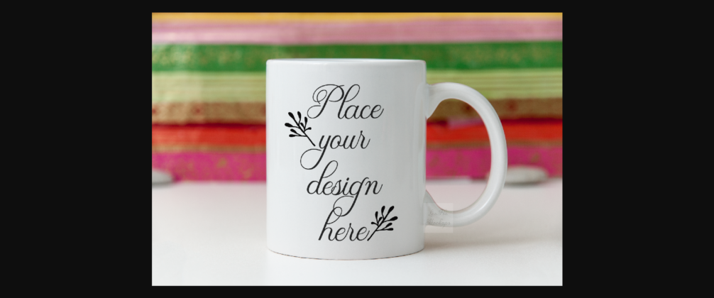 Colorful Mockup Coffee Mug Stock Photo Poster 1