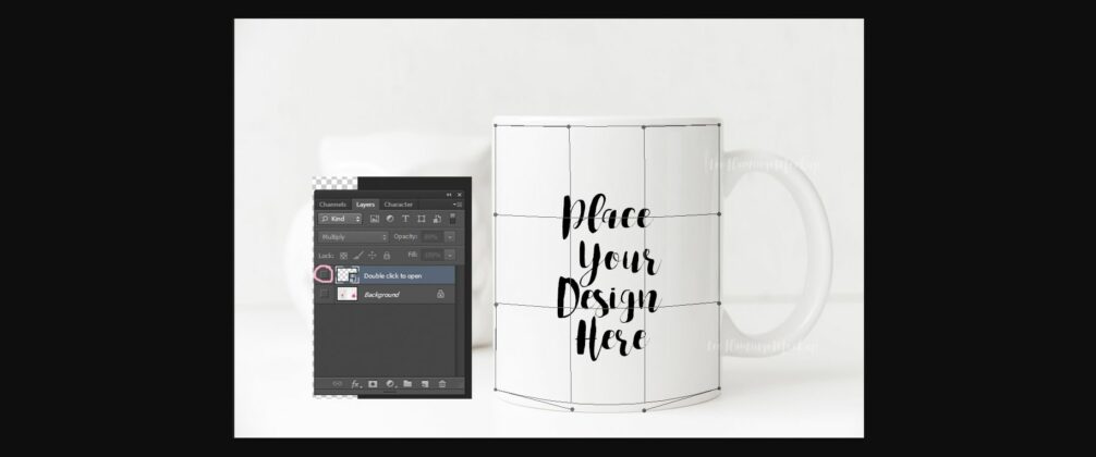 Cute Coffee Mug Mock Up Poster 4