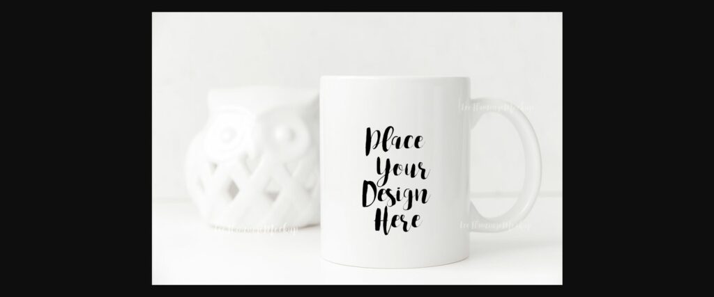 Cute Coffee Mug Mock Up Poster 1