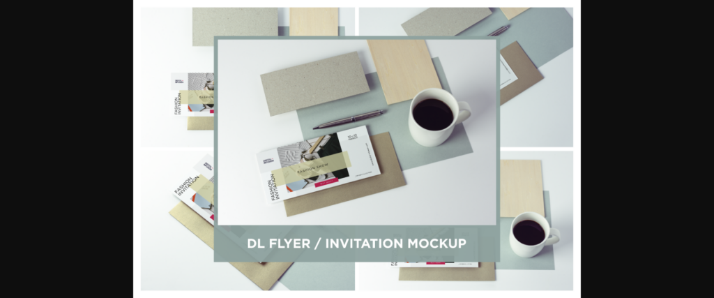 DL Flyer / Invitation Mock-up Poster 1