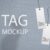 Double Tag Mockup, Thank You Tag