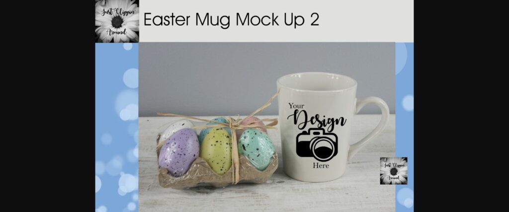 Easter Mug Mockup Poster 1