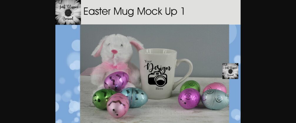 Easter Mug Mockup Poster 1