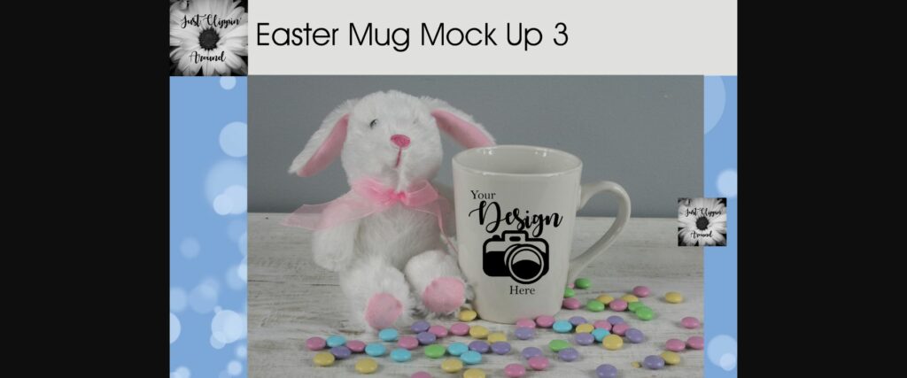 Easter Mug Mockup Poster 1